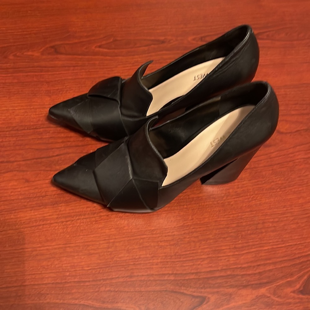 Nine West New  upper leather shoes black - Picture 5 of 7